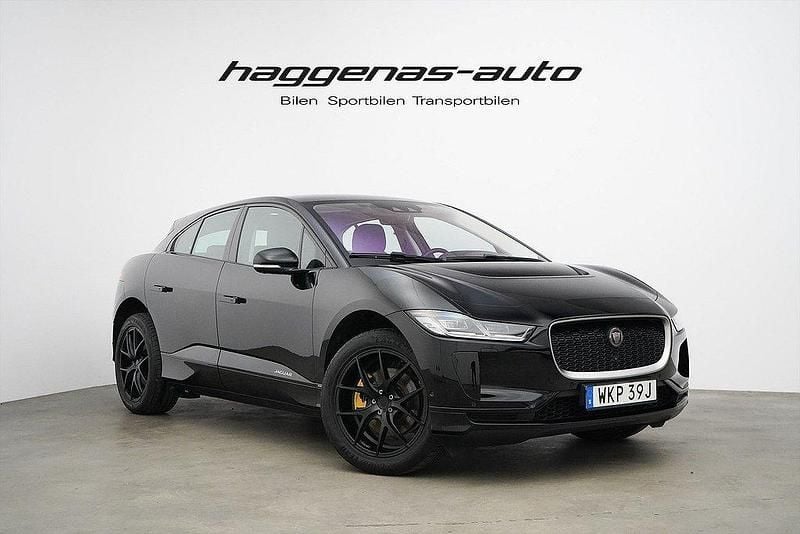 Svart Begagnad 2019 Jaguar I-Pace SUV | 349 000 kr (Marknadspris) - Bild 1/4