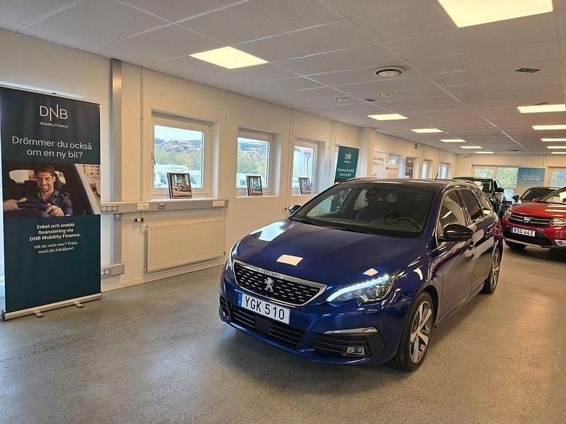 Begagnad 2018 Peugeot 308 GT-line Kombi | 129 900 kr (Bra pris) - Bild 1/4