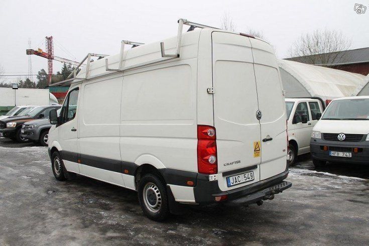 SÃ¥ld vw crafter 2,5tdi verkstad in., begagnad 2009, 16.000 mil i ...