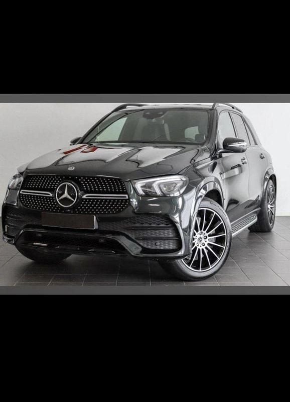 Grön Begagnad 2022 Mercedes GLE350 AMG line SUV | 655 000 kr (Marknadspris) - Bild 1/3