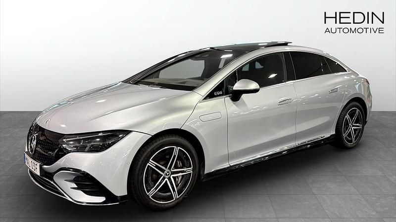 Begagnad Mercedes EQE350 2023 Silver Sedan
