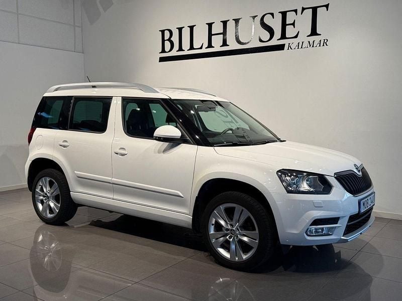Vit Begagnad 2014 Skoda Yeti SUV | 159 900 kr (Marknadspris) - Bild 1/4