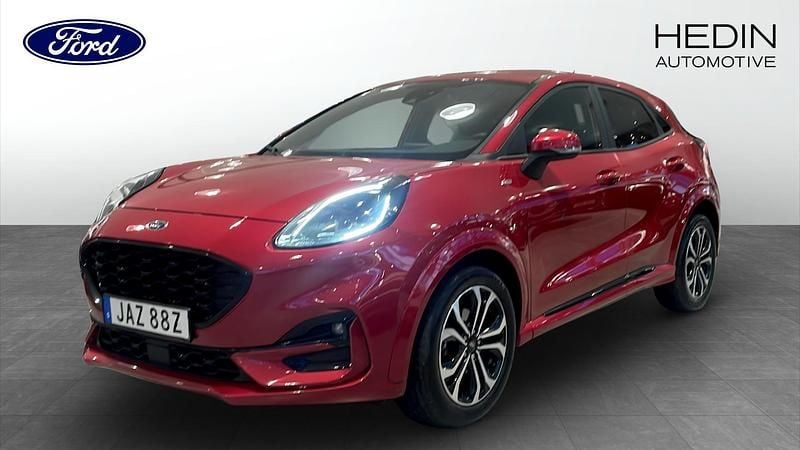Röd Begagnad 2022 Ford Puma ST-Line SUV | 209 000 kr (Bra pris) - Bild 1/4