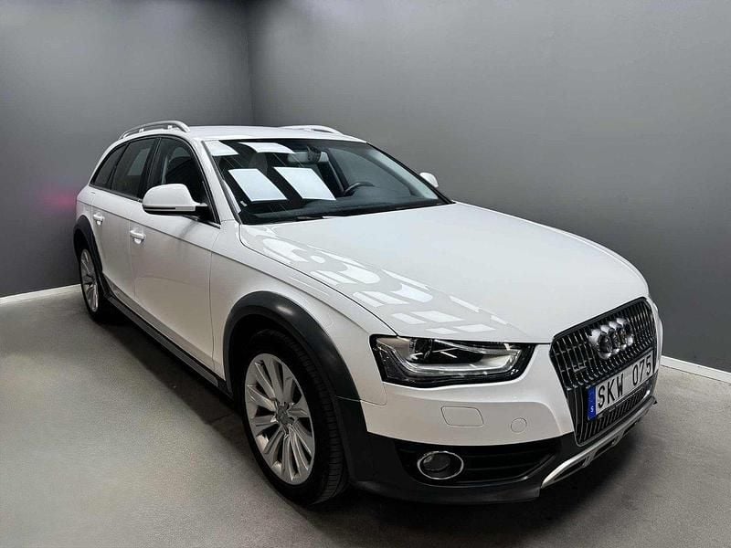 Vit Begagnad 2014 Audi A4 Allroad Comfort Kombi | 129 900 kr (Marknadspris) - Bild 1/4