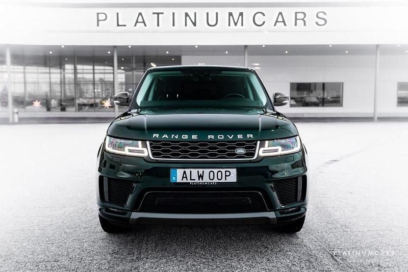 Begagnad Land Rover Range Rover Sport SE 301 HK (221 kW) 2018 Svo premium grön SUV