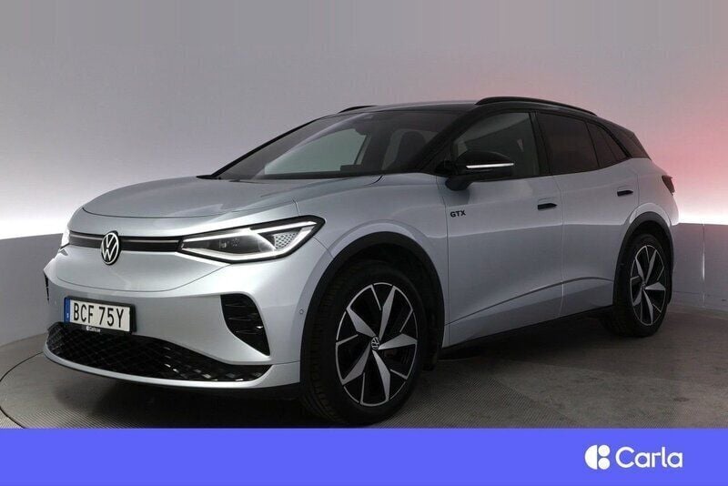 Silver Begagnad 2022 VW ID.4 GTX SUV | 431 900 kr (Marknadspris) - Bild 1/3