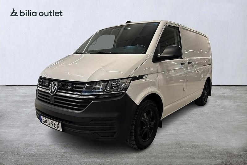 Vit Begagnad 2021 VW Transporter Van | 239 900 kr - Bild 1/3