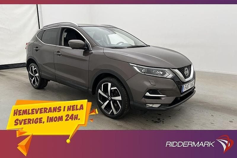 Brun Begagnad 2021 Nissan Qashqai 360º SUV | 228 900 kr (Bra pris) - Bild 1/3