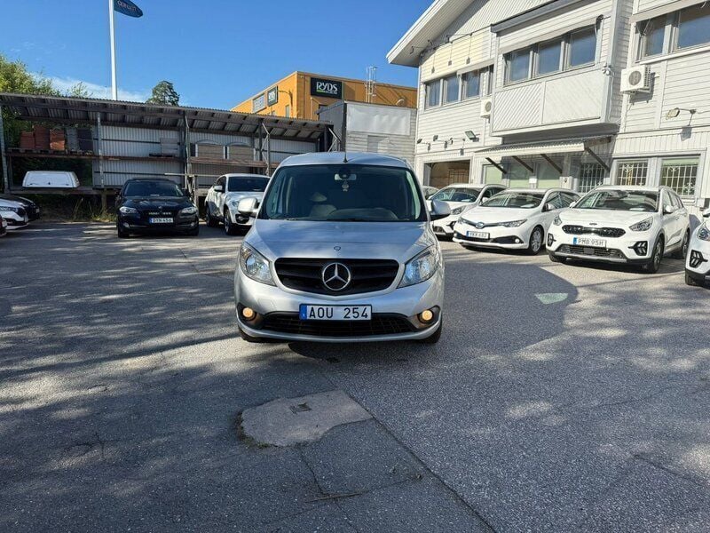 Silver Begagnad 2014 Mercedes Citan 109 Van | 54 900 kr (Bra pris) - Bild 1/4