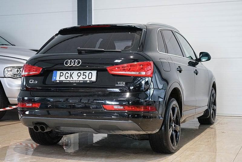 Begagnad Audi Q3 Proline 150 HK (110 kW) 2017 Svart SUV