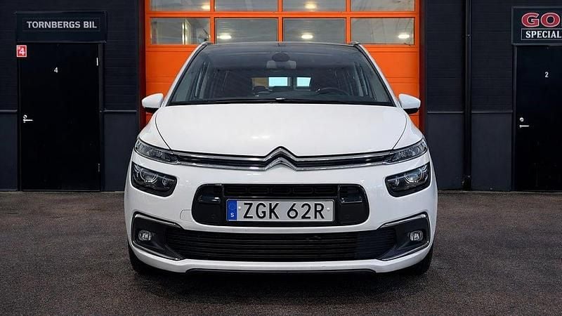 Begagnad Citroën Grand C4 Picasso 131 HK (96 kW) 2019 Vit Minibuss