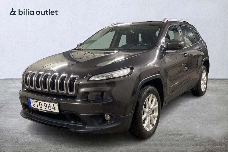 Grön Begagnad 2015 Jeep Cherokee Longitude SUV | 149 900 kr (Marknadspris) - Bild 1/3