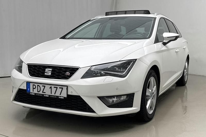 Vit Begagnad 2016 Seat Leon ST 4Drive Kombi | 114 000 kr (Bra pris) - Bild 1/4