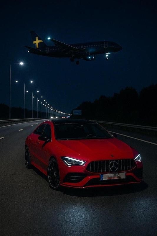 Begagnad 2020 Mercedes CLA220 AMG Sedan | 350 000 kr (Lite dyr) - Bild 1/4