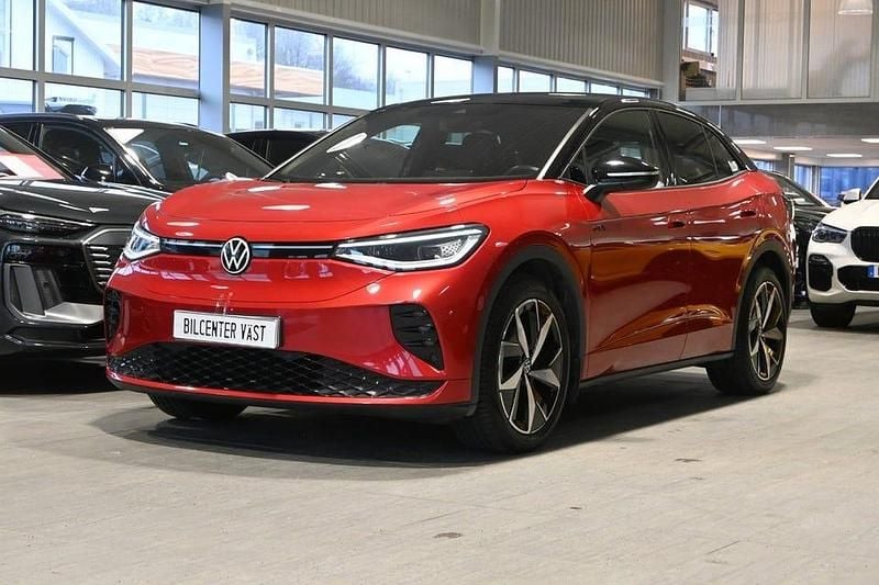 Begagnad VW ID.5 GTX 250 kW (340 HK) 2022 Kings red metallic black SUV