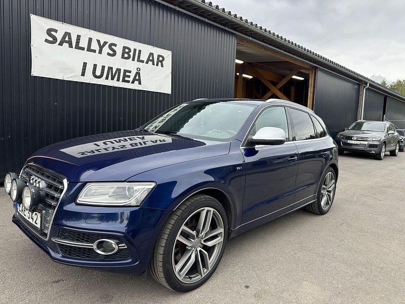 Blå Begagnad 2014 Audi Q5 SUV | 199 000 kr (Marknadspris) - Bild 1/4