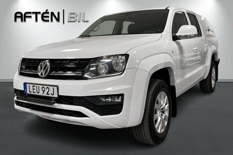 Vit Begagnad 2020 VW Amarok Comfortline Pickup | 299 800 kr (Bra pris) - Bild 1/3
