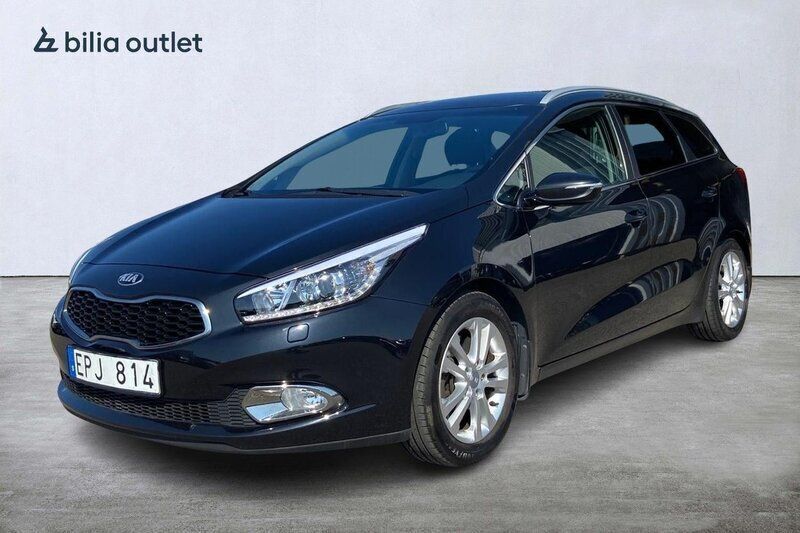 Svart Begagnad 2013 Kia Ceed Comfort Kombi | 94 900 kr (Marknadspris) - Bild 1/3