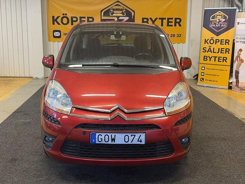 Begagnad Citroën C4 Picasso 109 HK (80 kW) 2007 Röd Minibuss