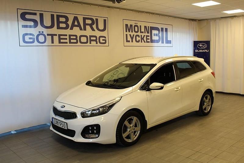 Begagnad Kia Ceed Sportswagon 136 HK (100 kW) 2017 Vit Kombi