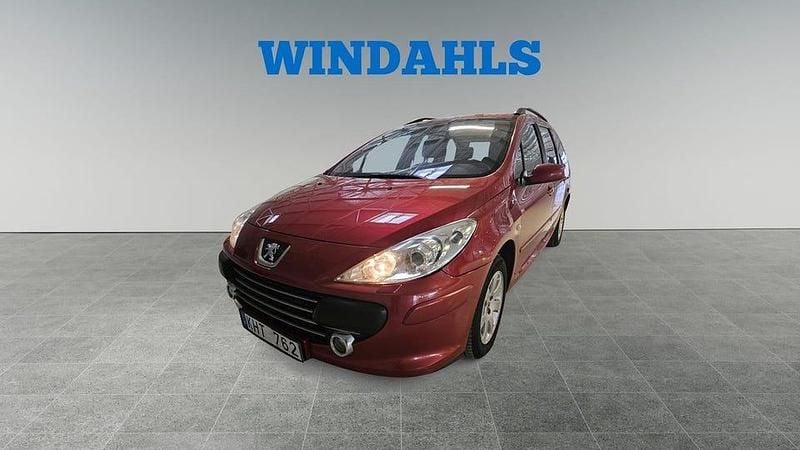 Röd Begagnad 2006 Peugeot 307 Kombi | 39 000 kr (Dyr) - Bild 1/4