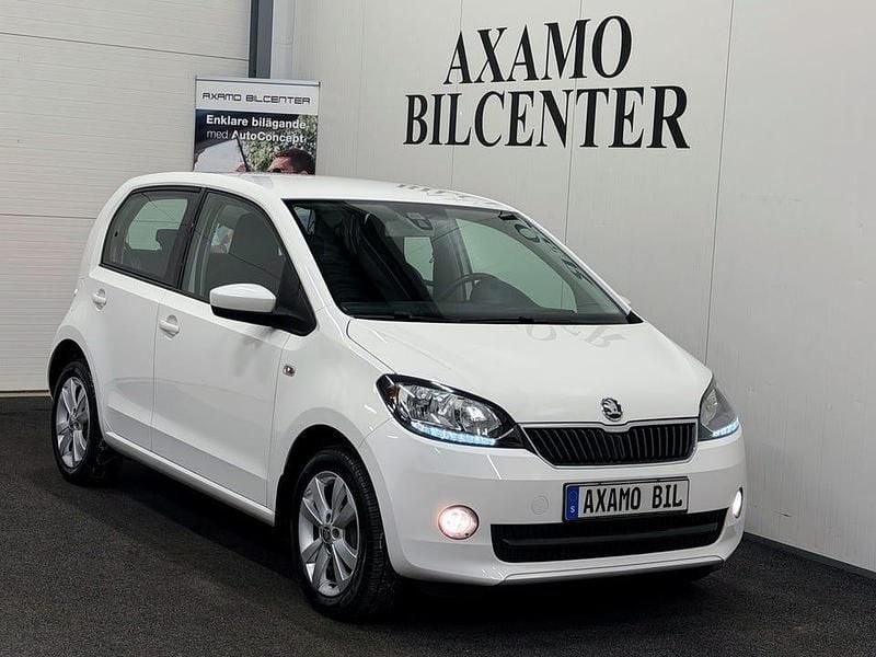 Begagnad Skoda Citigo G-TEC 68 HK (50 kW) 2017 Vit Halvkombi