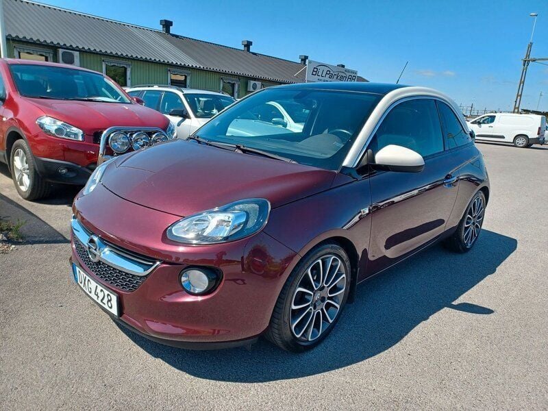 Röd Begagnad 2013 Opel Adam Halvkombi | 69 900 kr - Bild 1/4