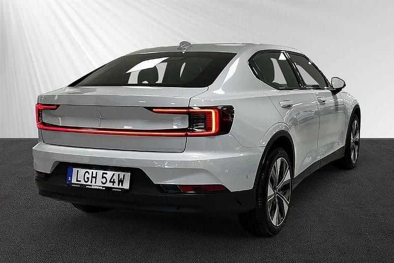 Begagnad Polestar 2 Standard Range Single Motor 309 kW (421 HK) 2022 Silver Halvkombi