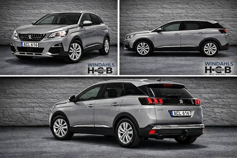 Begagnad Peugeot 3008 GT-line 167 HK (122 kW) 2018 Grå SUV