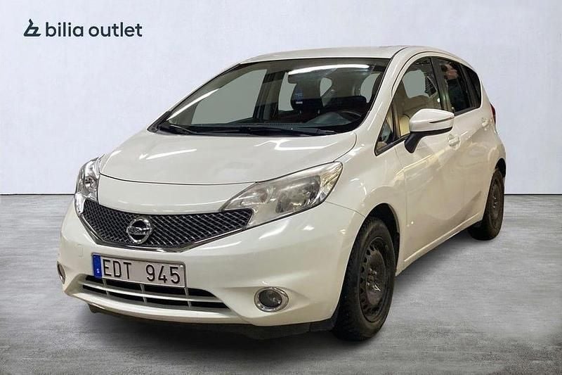 Vit Begagnad 2013 Nissan Note Halvkombi | 34 900 kr (Marknadspris) - Bild 1/4