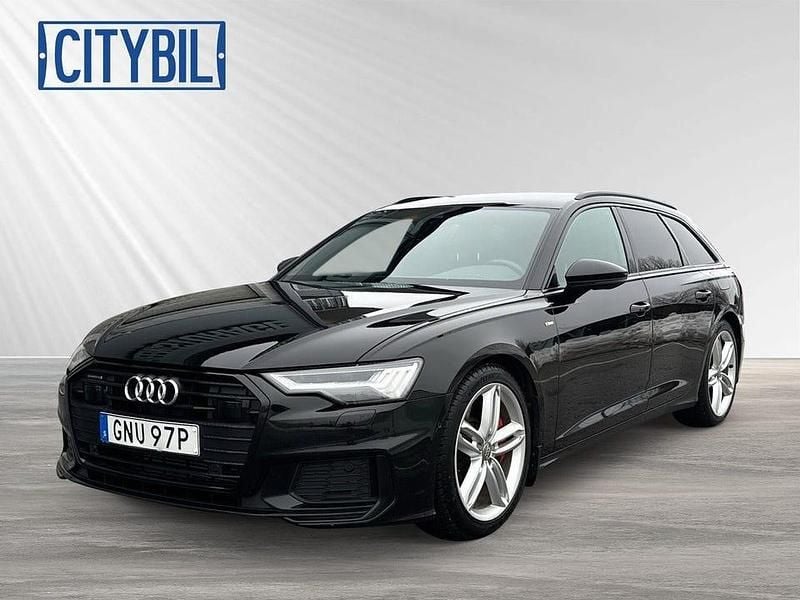 Briljantsvart Begagnad 2021 Audi A6 S-Line Kombi | 357 900 kr (Superpris) - Bild 1/4