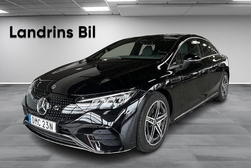 Svart Begagnad 2024 Mercedes EQE350 Advanced Sedan | 599 900 kr - Bild 1/4