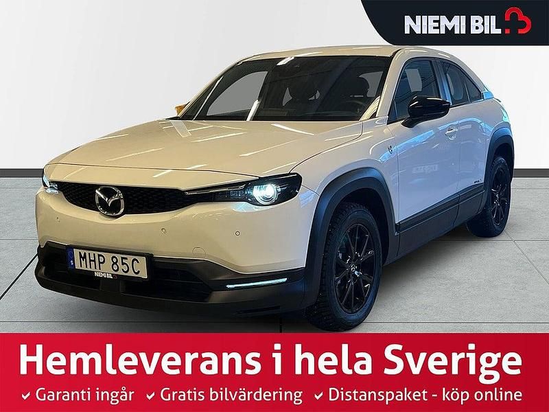 Vit Begagnad 2023 Mazda MX30 SUV | 289 900 kr (Lite dyr) - Bild 1/3