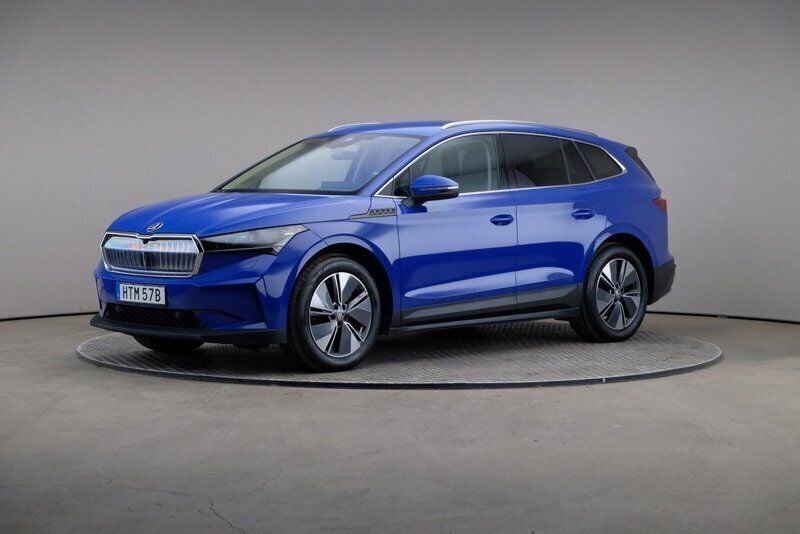 Blå Begagnad 2023 Skoda Enyaq iV SUV | 439 000 kr (Superpris) - Bild 1/4