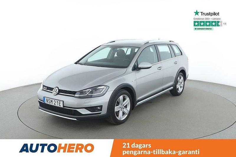 Silver Begagnad 2019 VW Golf Alltrack Kombi | 222 000 kr (Marknadspris) - Bild 1/4