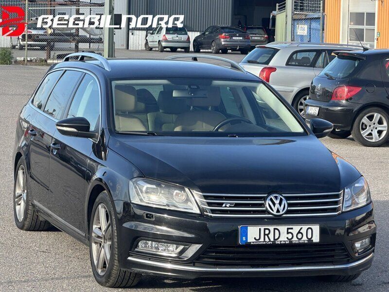 Svart Begagnad 2013 VW Passat Kombi | 95 000 kr (Marknadspris) - Bild 1/2