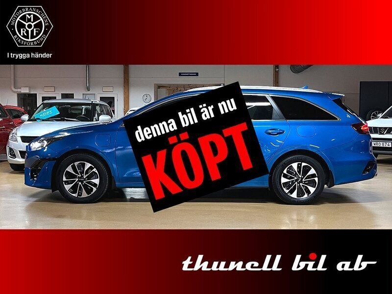 Blå Begagnad 2022 Kia Ceed Sportswagon Advance Kombi | 249 500 kr (Marknadspris) - Bild 1/4