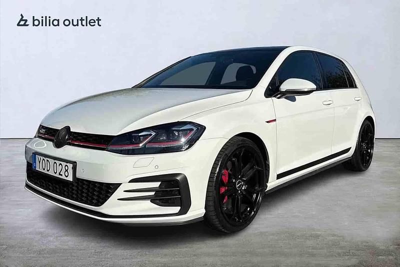 Vit Begagnad 2018 VW Golf VII GTI Halvkombi | 259 900 kr - Bild 1/1