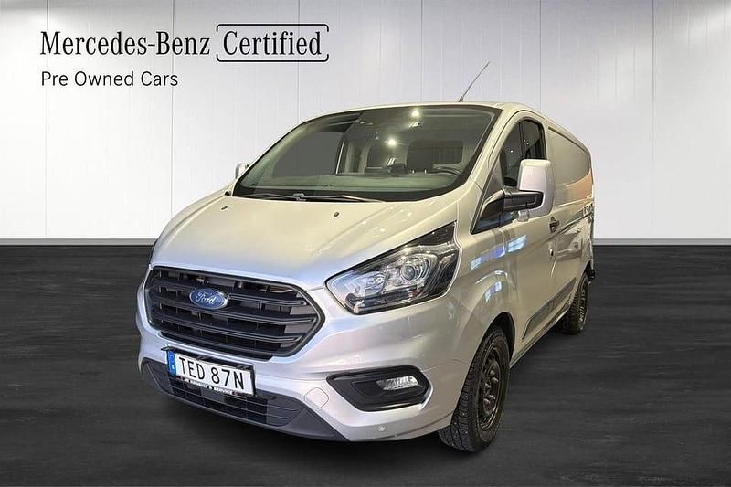 Grå Begagnad 2019 Ford Transit Custom Van | 184 900 kr (Bra pris) - Bild 1/4