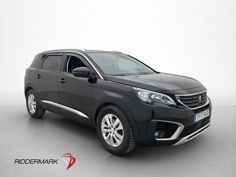Begagnad Peugeot 5008 Allure 131 HK (96 kW) 2017 Svart SUV