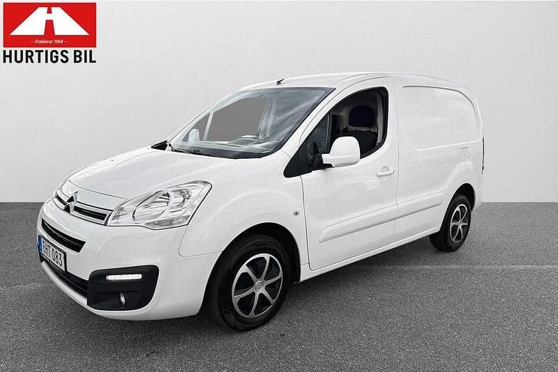 Vit Begagnad 2018 Citroën Berlingo Propack Edition Minibuss | 104 900 kr (Lite dyr) - Bild 1/4