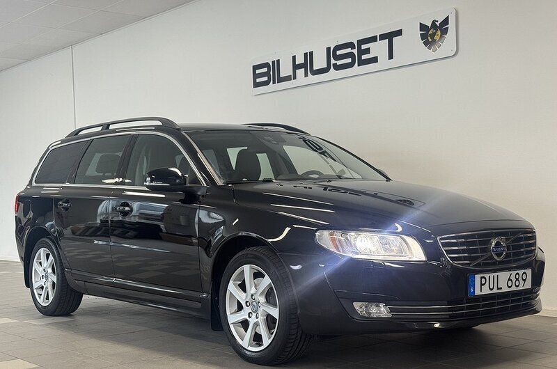 Svart Begagnad 2014 Volvo V70 Kombi | 229 900 kr - Bild 1/4