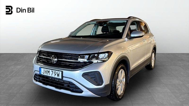 Silver Begagnad 2023 VW T-Cross Life SUV | 219 900 kr (Marknadspris) - Bild 1/4