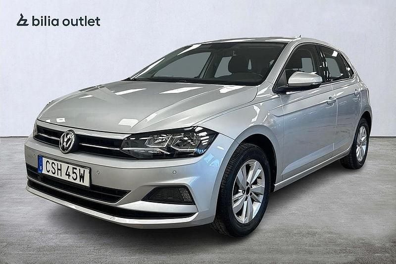 Silver Begagnad 2020 VW Polo Halvkombi | 154 900 kr (Marknadspris) - Bild 1/3