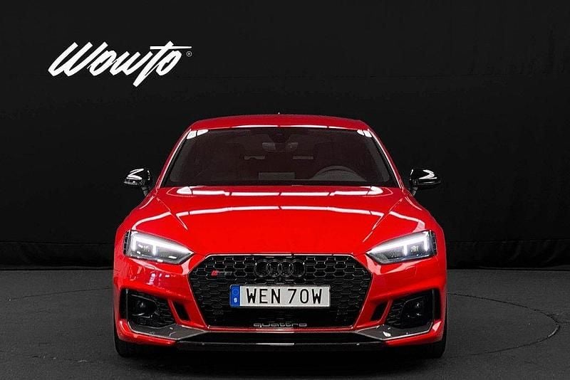 Begagnad Audi RS5 Sportback Sport 451 HK (331 kW) 2019 Röd (misanoröd metallic) Halvkombi
