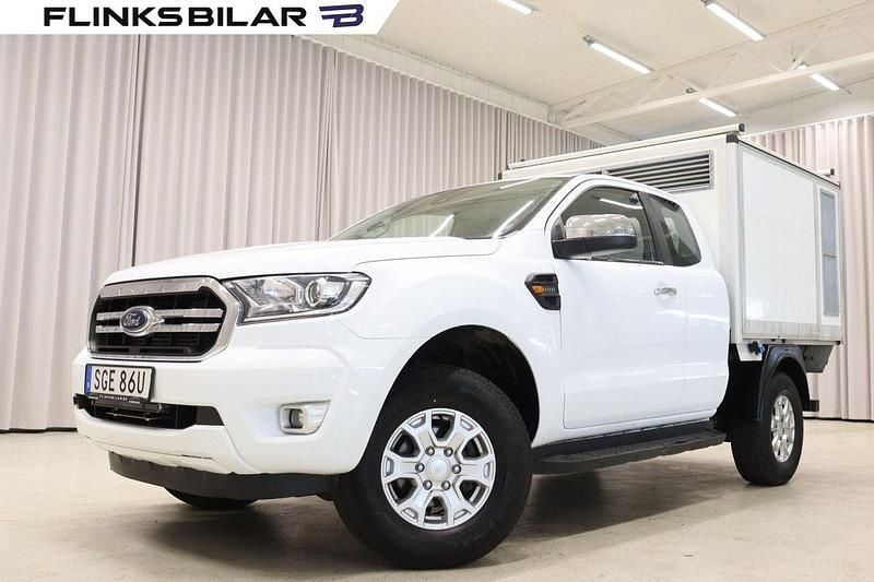 Vit Begagnad 2021 Ford Ranger Pickup | 299 900 kr (Superpris) - Bild 1/4