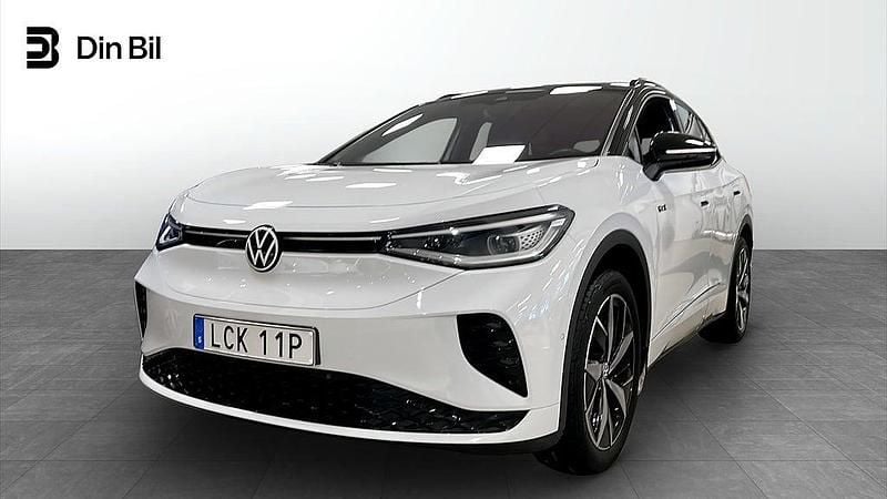 Vit Begagnad 2023 VW ID.4 GTX SUV | 389 900 kr (Marknadspris) - Bild 1/4