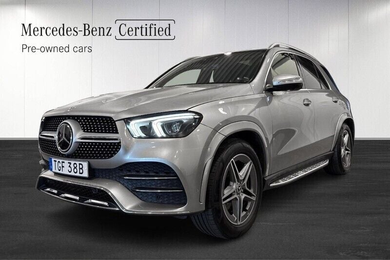 Silver Begagnad 2022 Mercedes GLE350e SUV | 699 900 kr (Marknadspris) - Bild 1/4