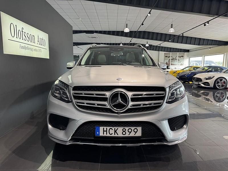 Begagnad Mercedes GLS350 AMG 259 HK (190 kW) 2016 Silver (iridiumsilver metallic) SUV