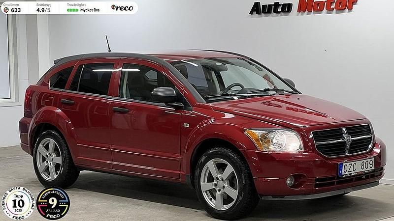Röd Begagnad 2006 Dodge Caliber Halvkombi | 39 900 kr (Lite dyr) - Bild 1/3
